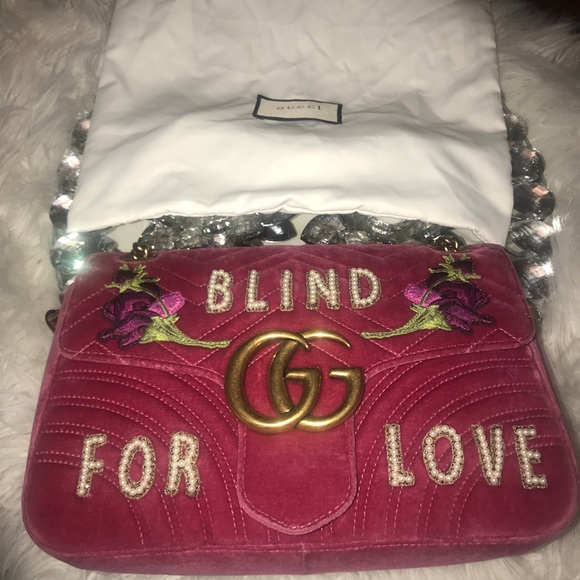 Gucci Blind For Love Marmont Purse - Picture 3 of 16
